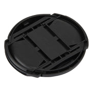77mm Center Pinch Camera Lens Cap(Black)