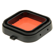Polar Pro Aqua Cube Snap-on Dive Housing Filter for GoPro HERO4 /3+(Red)