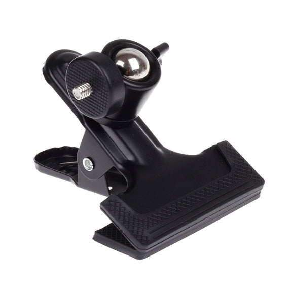 360 Degree Rotation Backpack Hat Clip Fast Clamp Mount for Xiaomi Yi Sport Camera