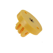 GP267 Camcorder Mount Adapter to Tripod Stand for GoPro HERO6/ 5 /5 Session /4 /3+ /3 /2 /1(Yellow)