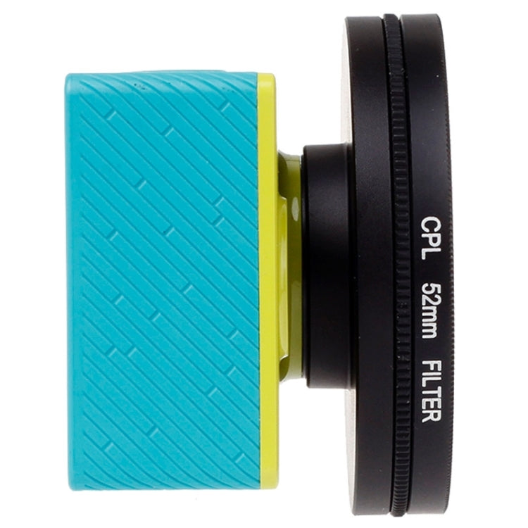 52mm CPL Filter Circular Polarizer Lens Filter with Cap for Xiaomi Xiaoyi 4K+ / 4K, Xiaoyi Lite, Xiaoyi  Sport Camera