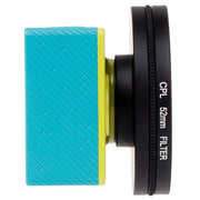 52mm CPL Filter Circular Polarizer Lens Filter with Cap for Xiaomi Xiaoyi 4K+ / 4K, Xiaoyi Lite, Xiaoyi  Sport Camera