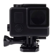 Black Edition Water-resistant Housing Protective Case with Buckle Basic Mount for GoPro HERO4 /3+,  Water-resistant Depth: 10m(Black)