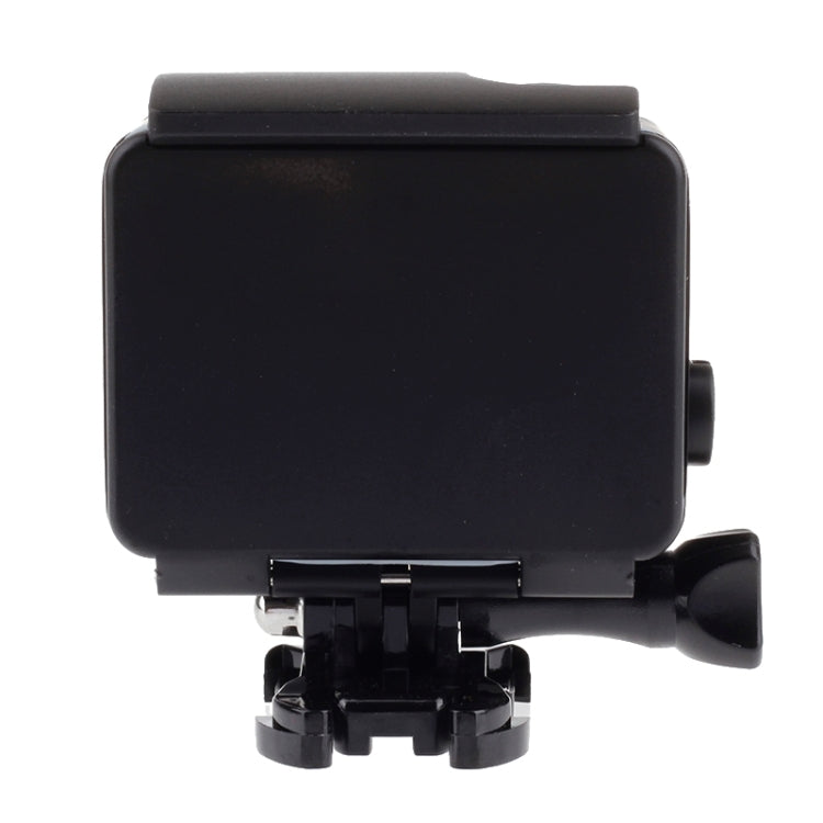 Black Edition Water-resistant Housing Protective Case with Buckle Basic Mount for GoPro HERO4 /3+,  Water-resistant Depth: 10m(Black)