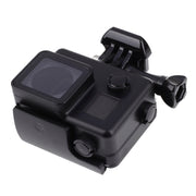 Black Edition Water-resistant Housing Protective Case with Buckle Basic Mount for GoPro HERO4 /3+,  Water-resistant Depth: 10m(Black)