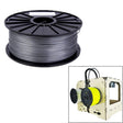 PLA 1.75 mm 3D Printer Filaments(Silver) - Consumables by PMC TechLife | Online Shopping South Africa | PMC TechLife | Buy Now Pay Later Mobicred