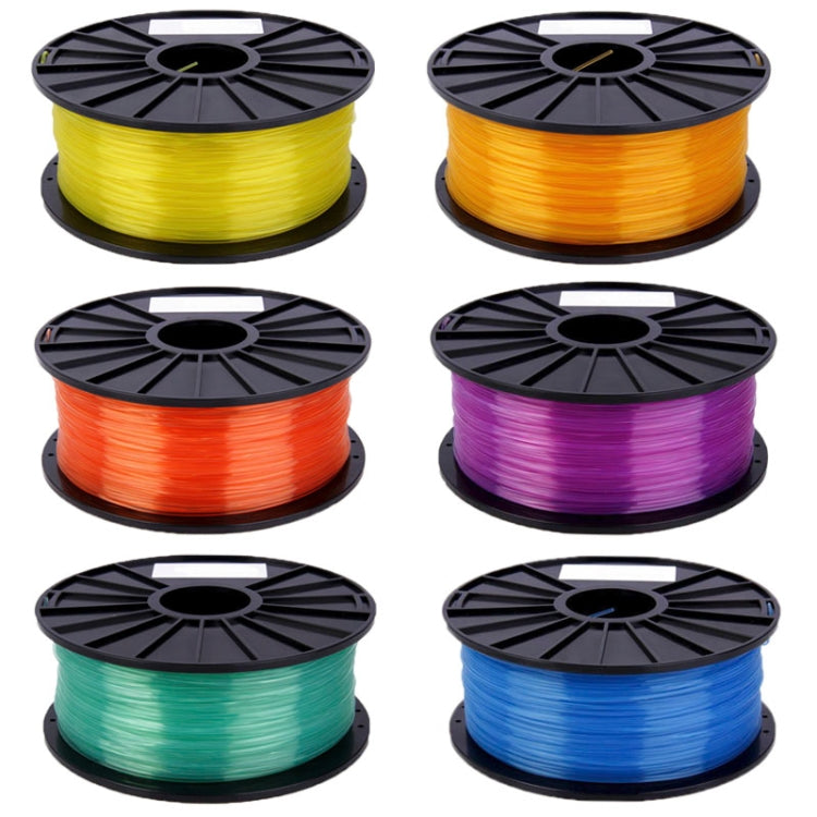 PLA 1.75 mm Transparent 3D Printer Filaments(Green)