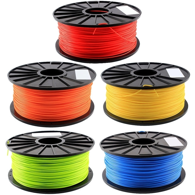 ABS 1.75 mm Fluorescent 3D Printer Filaments, about 395m(Orange)