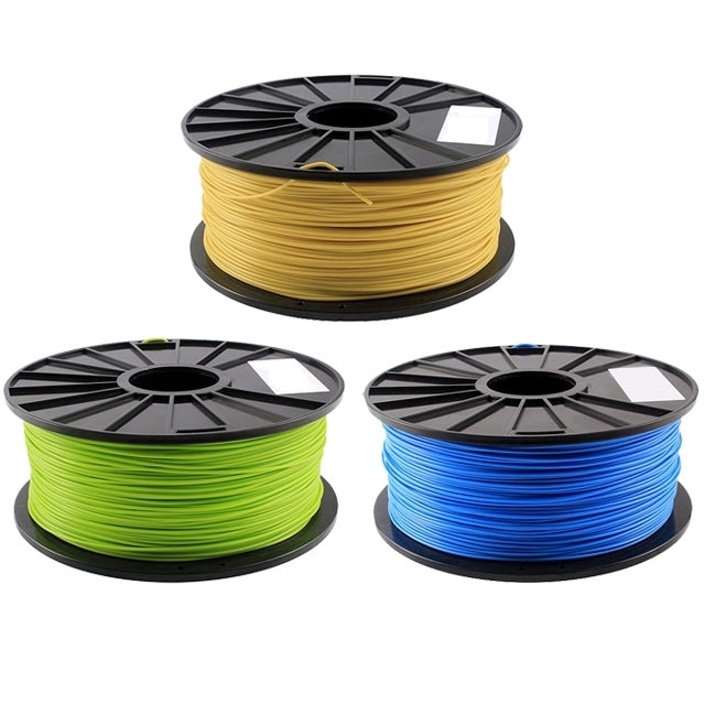 ABS 3.0 mm Luminous 3D Printer Filaments, about 135m(Blue)