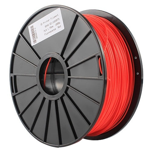 ABS 3.0 mm Fluorescent 3D Printer Filaments, about 135m(Red)