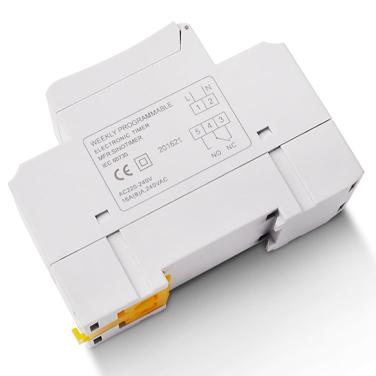 Multifunction Weekly Programmable Electronic Timer(White)