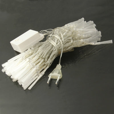 10m String Decoration Light , For Christmas Party, 100 LED, 8 Display Modes,  AC 220V(Blue)
