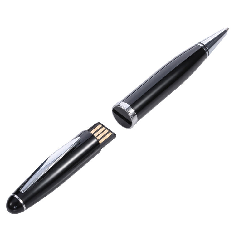 2 in 1 Pen Style USB Flash Disk, Black (32GB)