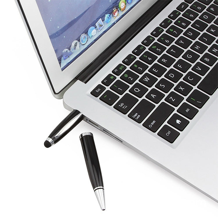 2 in 1 Pen Style USB Flash Disk, Black (32GB)