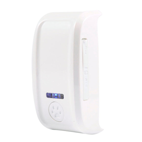 KH-909 Universal IPX6 Water-resistant GPS Tracker for Pet / Kid / the Aged (White + Blue)