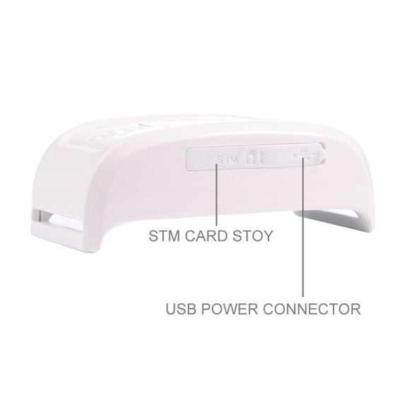 KH-909 Universal IPX6 Water-resistant GPS Tracker for Pet / Kid / the Aged (White + Blue)