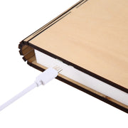 Creative LED Flip Origami Book Lamp Nightlights, Warm White Light + White Light, FS-LED01 500 lumens
