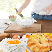 Creative Adjustable Measuring Baking Measuring Spoon with 9 Different Accurate Measurement Amount(Green)
