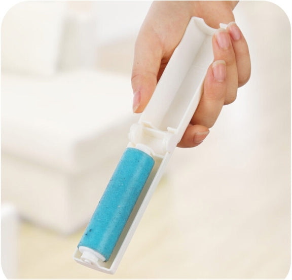 Portable Mini Sticky Silicone Washable Hair Remover, Random Color Delivery