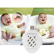 Portable USB Powered Electric Mosquito Killer(Green)
