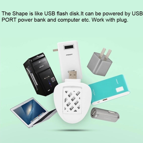 Portable USB Powered Electric Mosquito Killer(Green)