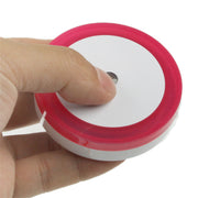 LED Light Control High Brightness Bedside Night Light with Socket(Red)