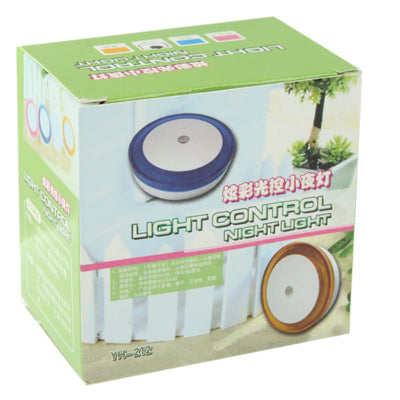 LED Light Control High Brightness Bedside Night Light with Socket(Red)
