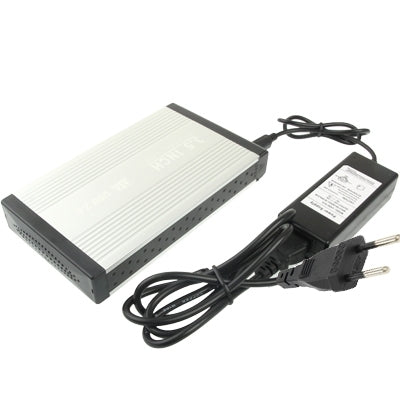 High Speed 3.5 inch HDD SATA & IDE External Case,Support USB 2.0(Silver)