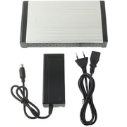 High Speed 3.5 inch HDD SATA & IDE External Case,Support USB 2.0(Silver)