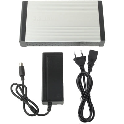 High Speed 3.5 inch HDD SATA & IDE External Case,Support USB 2.0(Silver)