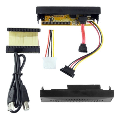 High Speed 3.5 inch HDD SATA & IDE External Case,Support USB 2.0(Silver)