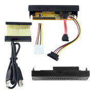 High Speed 3.5 inch HDD SATA & IDE External Case,Support USB 2.0(Silver)