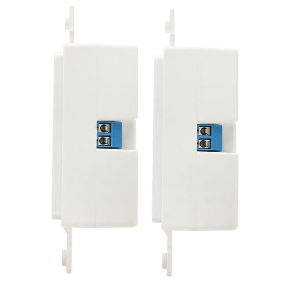 HDMI Single Cat5e / 6 50 Meters Wall Plate Extender (EU Plug)(White)
