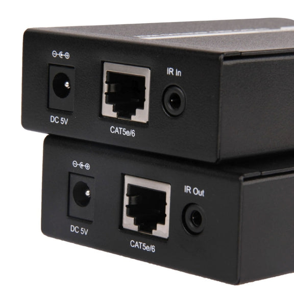 HDMI Extender Over Cat5e / 6 (EU Plug)(Black)