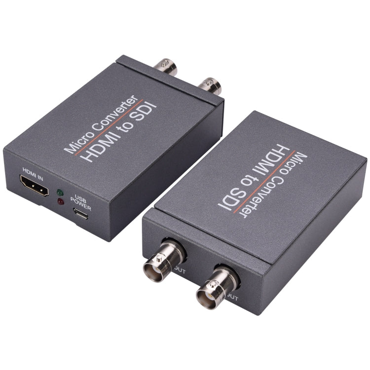 NK-M009 1080P Full HD HDMI to 2 x SDI Output Converter(Black)