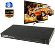 V1.4 Full HD 1080P 1 x 8 HDMI Amplifier Splitter, Support 3D(Black) - Splitter by PMC TechLife | Online Shopping South Africa | PMC TechLife | Buy Now Pay Later Mobicred