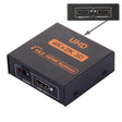 FY1409E Mini V1.3 UHD 4K x 2K 3D 1 x 2 HDMI Splitter(Black) - Splitter by PMC TechLife | Online Shopping South Africa | PMC TechLife | Buy Now Pay Later Mobicred