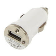 USB Car Charger for iPhone 6 & 6 Plus, iPhone 5 & 5S & 5C, iPhone 4 & 4S, iPhone 3G & 3GS, iPod Touch(White)