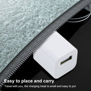 A2165 5V 1A Single USB Interface Mini Travel Charger, US Plug(White)