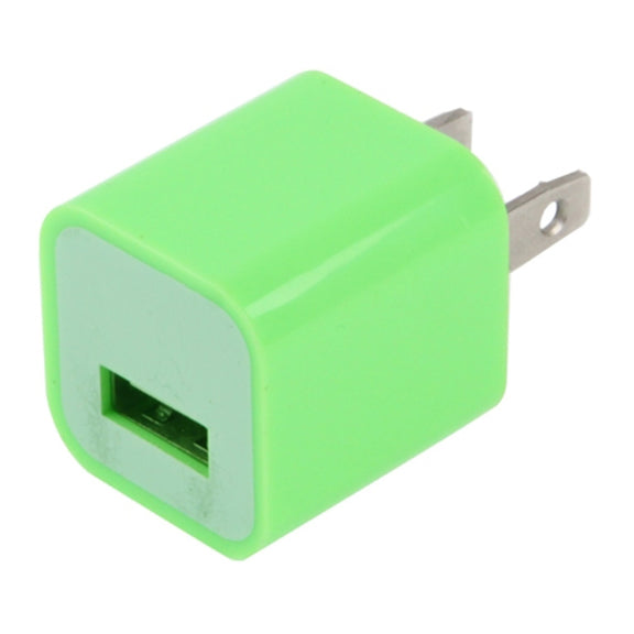 US Plug USB Charger(Green)