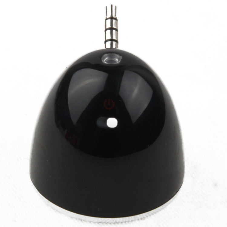 3W 3.5mm Jack Mobile Phone Speaker(Black)