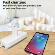 5V / 1A (EU Plug) USB Charger Adapter For  iPhone, Galaxy, Huawei, Xiaomi, LG, HTC and Other Smart Phones, Rechargeable Devices(White)