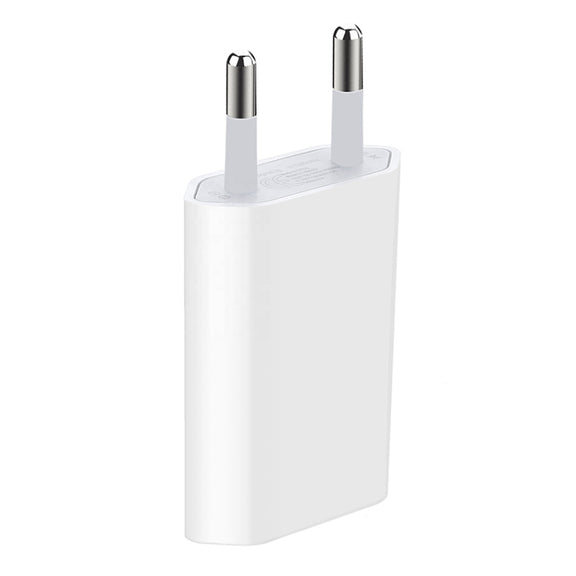 5V / 1A EU Socket USB Charger Adapter For  iPhone, Galaxy, Huawei, Xiaomi, LG, HTC and Other Smart Phones, Rechargeable Devices(White)