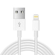 USB to 8 Pin Sync Data Charging Cable, Cable Length: 3m(White) - Normal Style Cable by PMC TechLife | Online Shopping South Africa | PMC TechLife | Buy Now Pay Later Mobicred