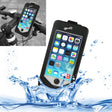 360 Degree Rotation 3 Layer (Plastic + Touch Panel Screen + Silicone Tray) Combination Bicycle Holder for iPhone 5 & 5S - Holders by PMC Jewellery | Online Shopping South Africa | PMC Jewellery | Buy Now Pay Later Mobicred