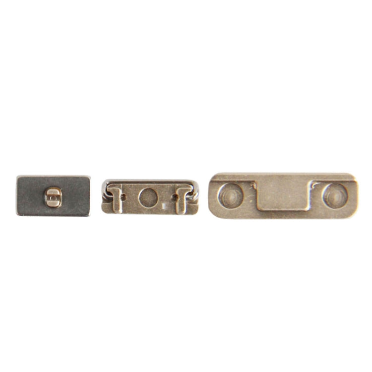 Original 3 in 1 Alloy Material (Mute Button + Power Button + Volume Button) for iPhone 5S, Golden(Gold)