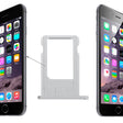 Card Tray  for iPhone 6(Silver) - iPhone 6/6 Plus Parts by PMc TechLife | Online Shopping South Africa | PMc TechLife | Buy Now Pay Later Mobicred