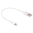 8 Pin to USB 2.0 Data / Charger Cable, CableLength: 20cm(White) - Normal Style Cable by PMC TechLife | Online Shopping South Africa | PMC TechLife | Buy Now Pay Later Mobicred