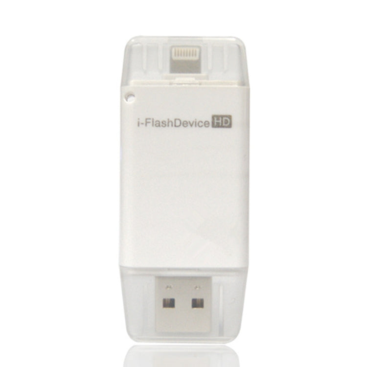 i-Flash Driver HD U Disk USB Drive Memory Stick for iPhone / iPad / iPod touch(White)