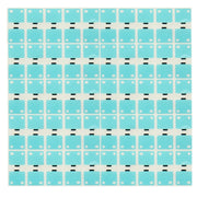 100 PCS for iPhone 6 Speaker Appearance Net Protective Cotton Pads Sticker